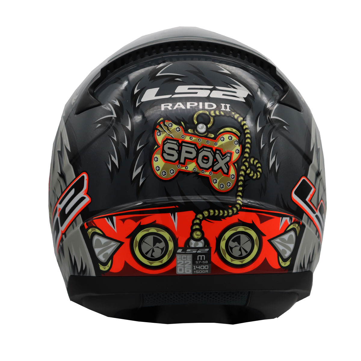 LS2 RAPID 2 SPOX GRİ KASK 